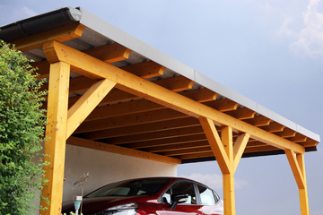 pose de carport Andernos